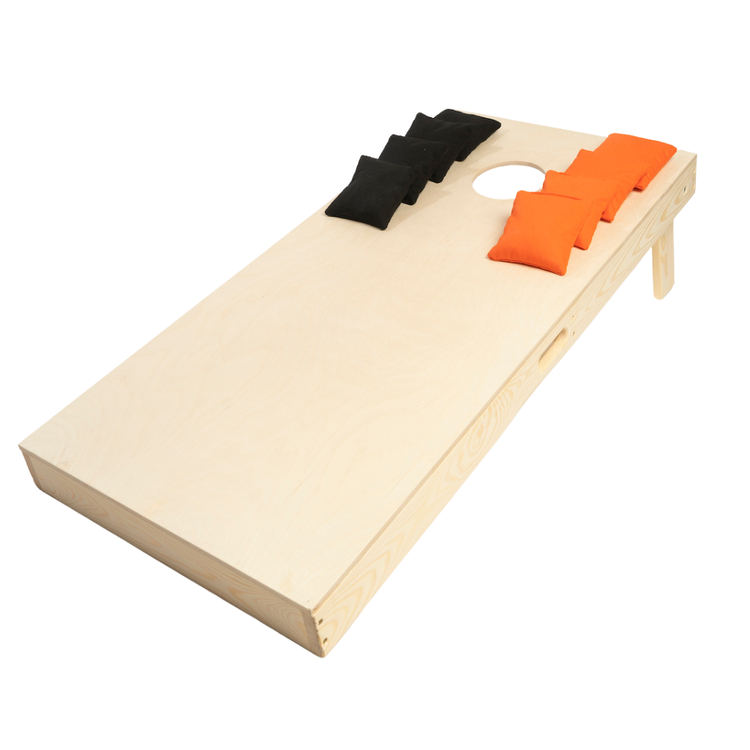 Cornhole Starting Kit - 120x60 - Blank - 1x Board / 2x4 Bags