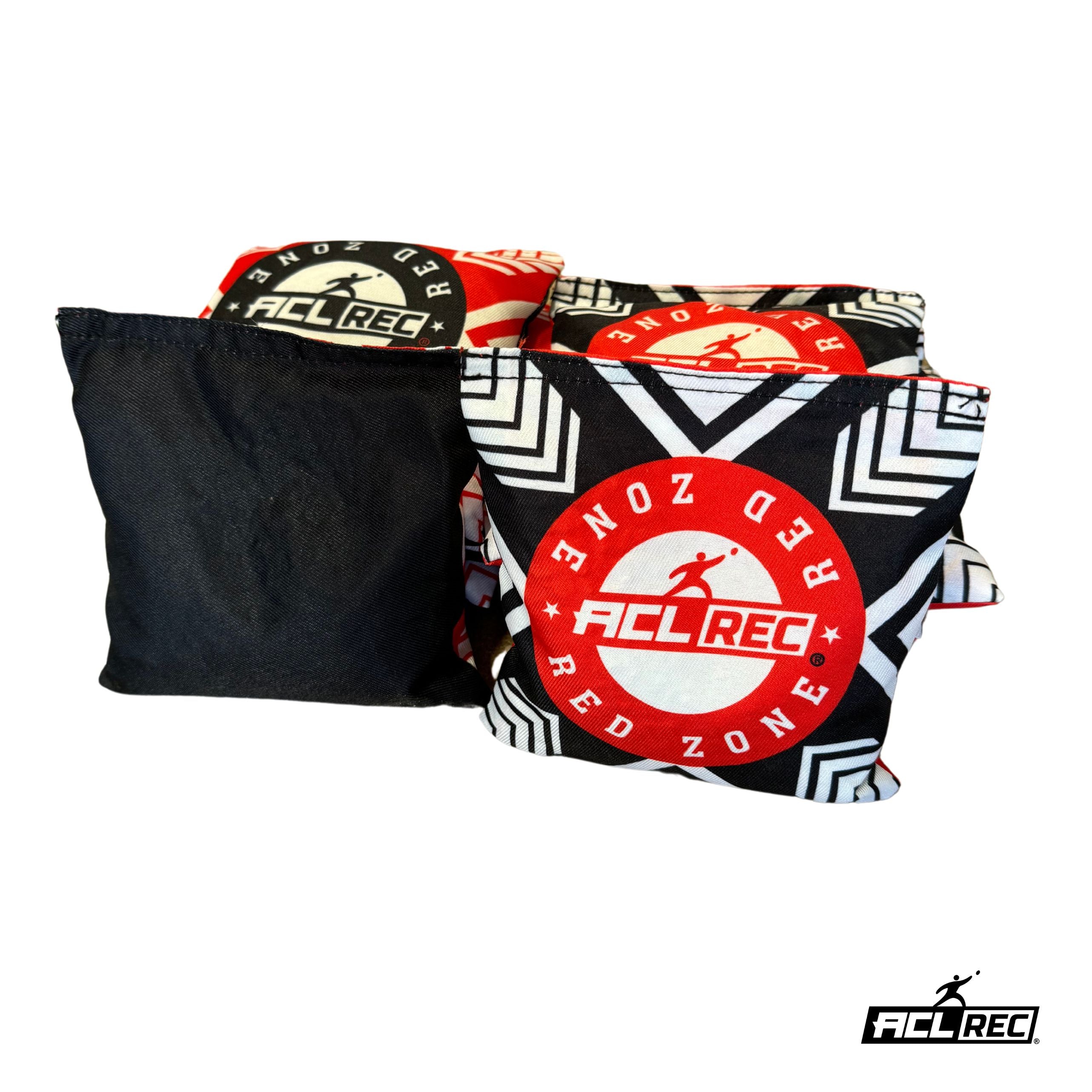 Red Zone Cornhole Bags - 2x4 Bags - 400gr